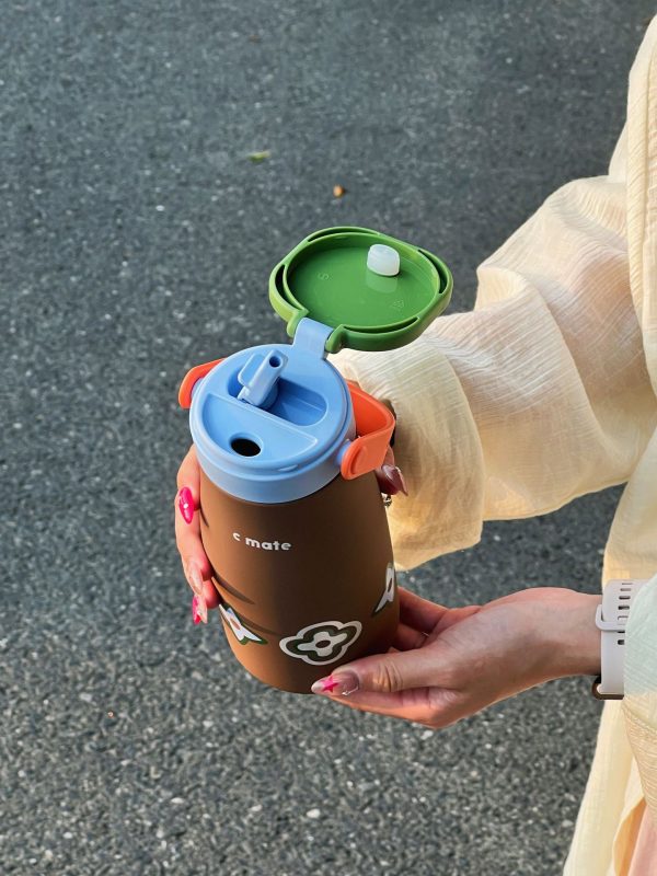 portable thermos cup (8) Cute Portable Thermos Cup Capacity 316 Stainless Steel 600Ml Large Leak Proof Sports Water Bottle Reusable Handy