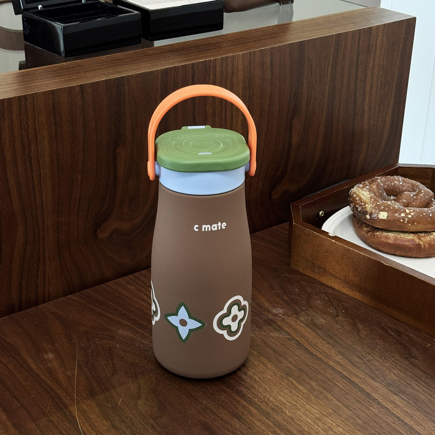 Cute Portable Thermos Cup Capacity 316 Stainless Steel 600Ml Large Leak Proof Sports Water Bottle Reusable Handy - 图片 8