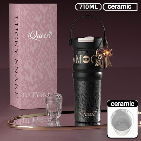 O1CN01hVq6Wk2G571gjDcMZ_!!2215874778963-0-cib Luxury-Style Thermos Bottle Goddess Insulated Coffee Cup 710ML, Portable Hand-Held Ceramic Linner Tumbler Car-Friendly Ice-Retaining Travel Mug